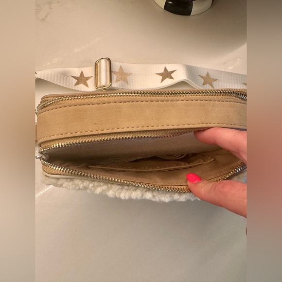 Vintage Havana Gold Star Crossbody Bag - Picture 7 of 12